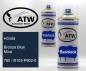 Preview: Honda, Bronze Blue Mica, 760 / B103-P902-0: 400ml Sprühdose + 400ml Klarlack - Set, von ATW Autoteile West.